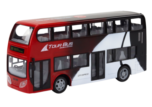 Dviaukštis autobusas RC su šviesomis