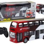 Dviaukštis autobusas RC su šviesomis