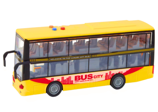 Dviaukštis autobusas žaislas 1:16
