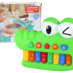 Edukacinis krokodilo pianinas garsai