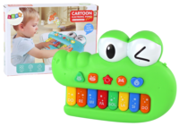 Edukacinis krokodilo pianinas garsai