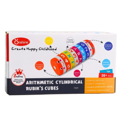 Edukacinis matematinis cilindras vaikams