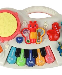 Edukacinis pianinas drugeliai instrumentai