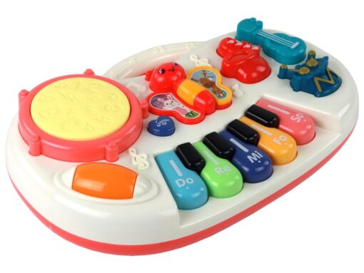 Edukacinis pianinas drugeliai instrumentai