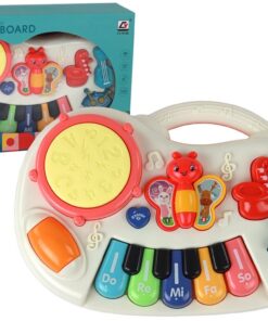 Edukacinis pianinas drugeliai instrumentai