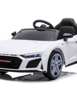Elektrinis Vaikiškas Automobilis Audi R8 – Baltas