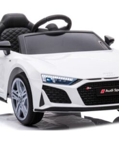 Elektrinis Vaikiškas Automobilis Audi R8 – Baltas