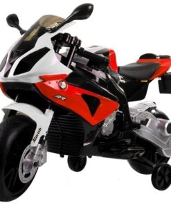 Elektrinis Vaikiškas Motociklas BMW S1000RR – Raudonas