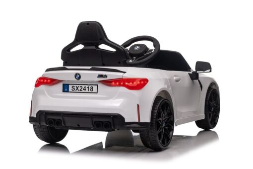 Elektrinis automobilis baltas 12v vaikams