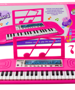 Elektrinis pianinas vaikams rožinis