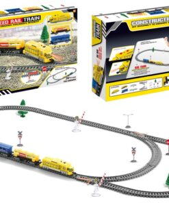 Elektrinis traukinys su bėgiais – 300 cm ilgio trasa
