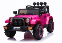 Elektrinis vaikiškas automobilis BRD‑7588 – rožinis