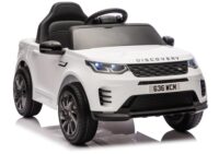 Elektrinis vaikiškas automobilis Land Rover Discovery DLS‑K06 – balta