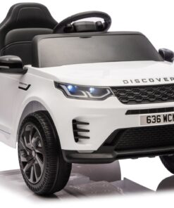 Elektrinis vaikiškas automobilis Land Rover Discovery DLS‑K06 – balta