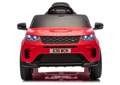 Elektrinis vaikiškas automobilis Land Rover Discovery DLS‑K06 – raudona