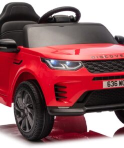 Elektrinis vaikiškas automobilis Land Rover Discovery DLS‑K06 – raudona