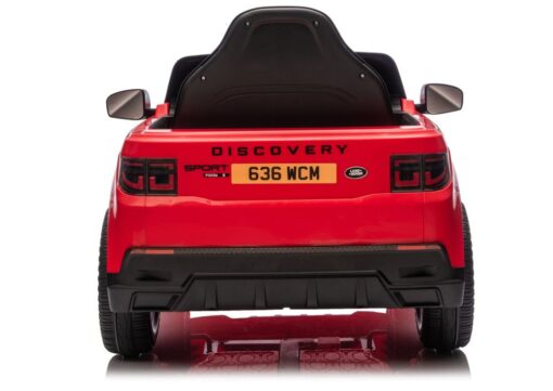 Elektrinis vaikiškas automobilis Land Rover Discovery DLS‑K06 – raudona