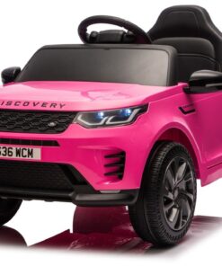 Elektrinis vaikiškas automobilis Land Rover Discovery DLS‑K06 – rožinis
