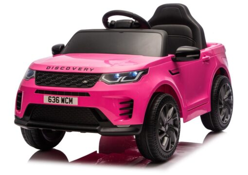 Elektrinis vaikiškas automobilis Land Rover Discovery DLS‑K06 – rožinis