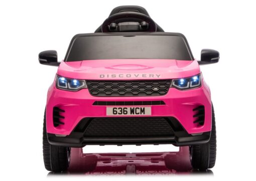 Elektrinis vaikiškas automobilis Land Rover Discovery DLS‑K06 – rožinis