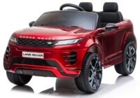 Elektrinis vaikiškas automobilis Range Rover Evoque – raudonas