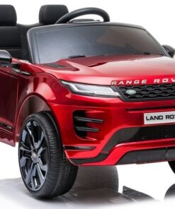 Elektrinis vaikiškas automobilis Range Rover Evoque – raudonas
