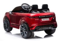 Elektrinis vaikiškas automobilis Range Rover Evoque – raudonas