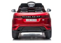 Elektrinis vaikiškas automobilis Range Rover Evoque – raudonas