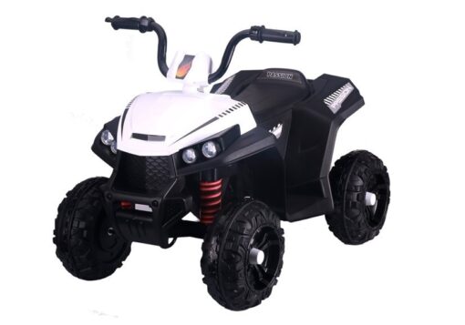 Elektrinis vaikiškas keturratis Quad S601 – baltas