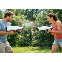 Elektrinis vandens šautuvas Battle Pro – baltas