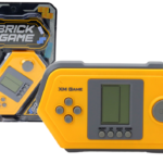Elektroninis tetris brick žaidimas pilkas