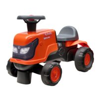 FALK Kubota j&auml;relk&auml;idav traktor haagisega