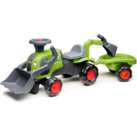 FALK „Baby Claas“ važiuojamas traktorius su ekskavatoriumi