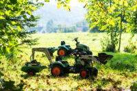 FALK „Farm Lander“ ekskavatorinis traktorius