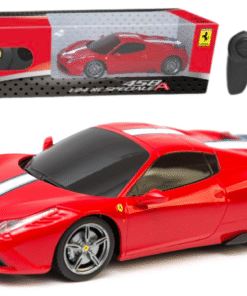Ferrari 458 Speciale RC 1:24 raudonas sportinis automobilis