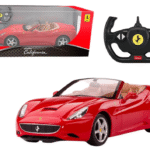 Ferrari California 1:24 RC raudonas sportinis automobilis