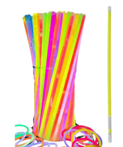 Fluorescencinės juostelės 100 vnt.