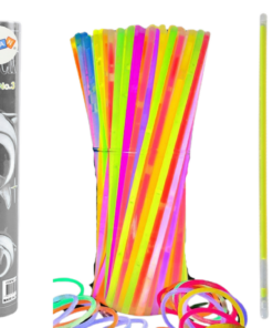 Fluorescencinės juostelės 100 vnt.