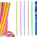 Fluorescencinės juostelės 100 vnt.