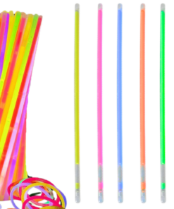 Fluorescencinės juostelės 100 vnt.