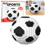Futbolo kamuolio 3D konstruktorius – 864 detalių modelis