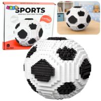 Futbolo kamuolio 3D konstruktorius – 864 detalių modelis
