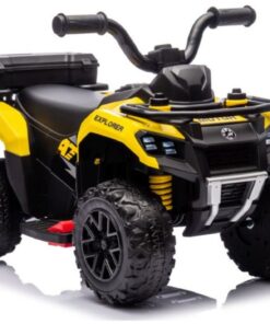 GTS1155 vaikiškas elektrinis keturratis 6V – geltonas