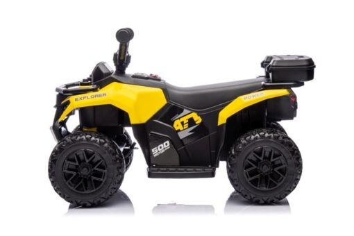 GTS1155 vaikiškas elektrinis keturratis 6V – geltonas