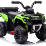 GTS1155 vaikiškas elektrinis keturratis 6V – žalia