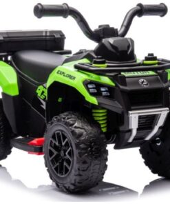 GTS1155 vaikiškas elektrinis keturratis 6V – žalia