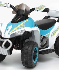 GTS1188-A vaikiškas elektrinis keturratis 6V – baltas