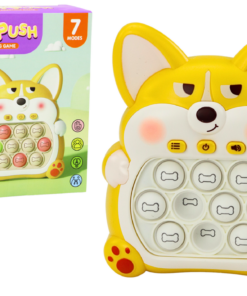 Geltonas Pop-It lapės žaidimas 7 režimai