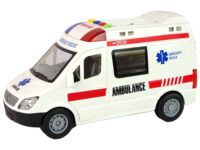 Greitosios pagalbos automobilis su šviesomis