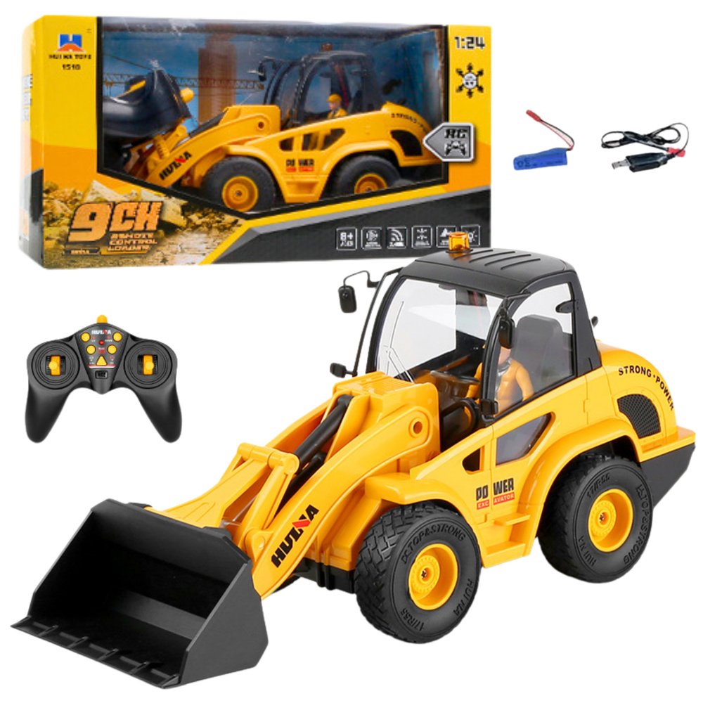 HUINA 1:24 RC laadur-buldooser